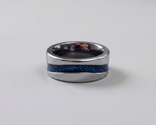 Titanium Wave Ring