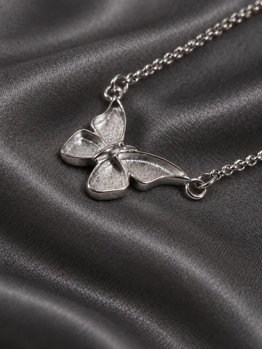 Stainless Steel Butterfly Necklace
