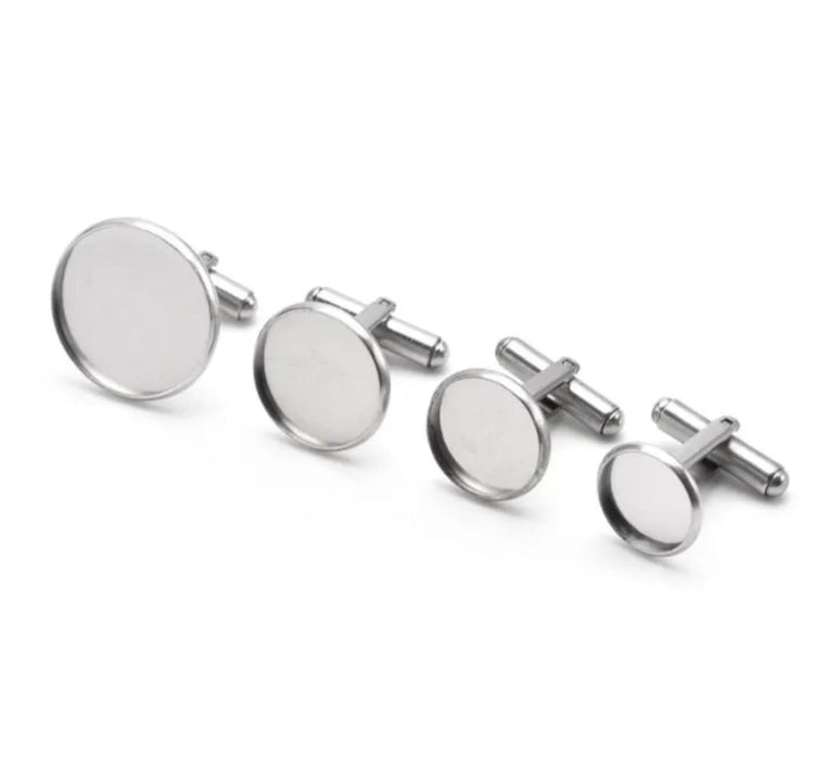 CUFFLINKS - Stainless Steel