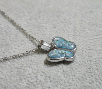 Butterfly Pendant - Stainless Steel
