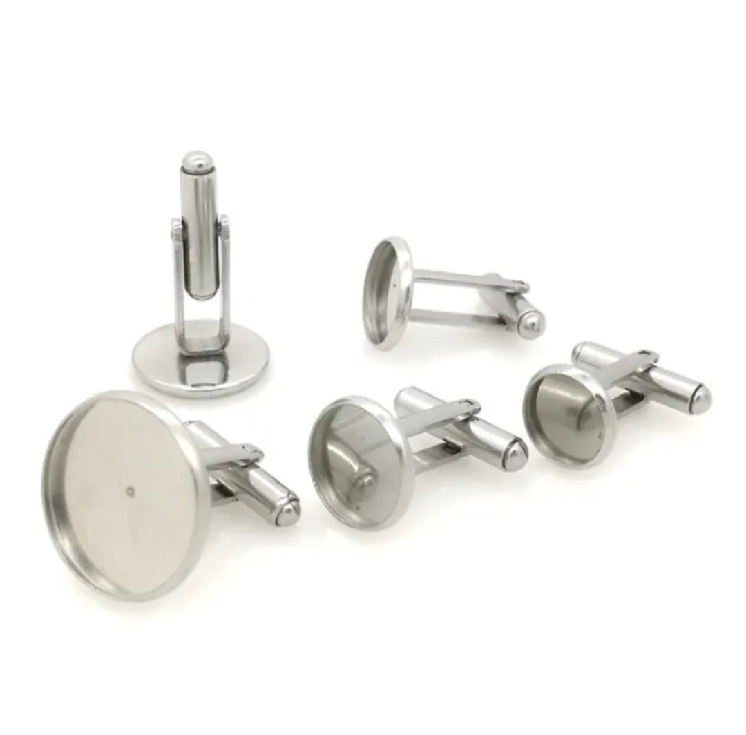 CUFFLINKS - Stainless Steel