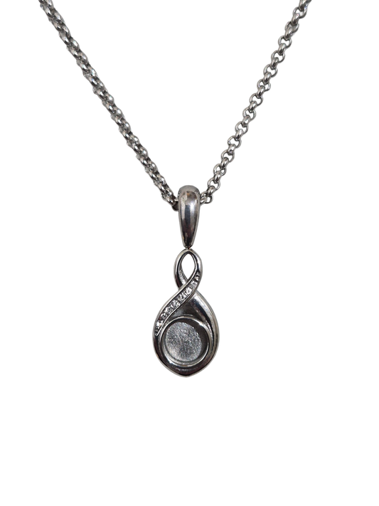 **SECONDS** Infinity Pendant - dented back - no chain