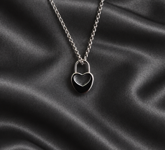 Heart Padlock Necklace