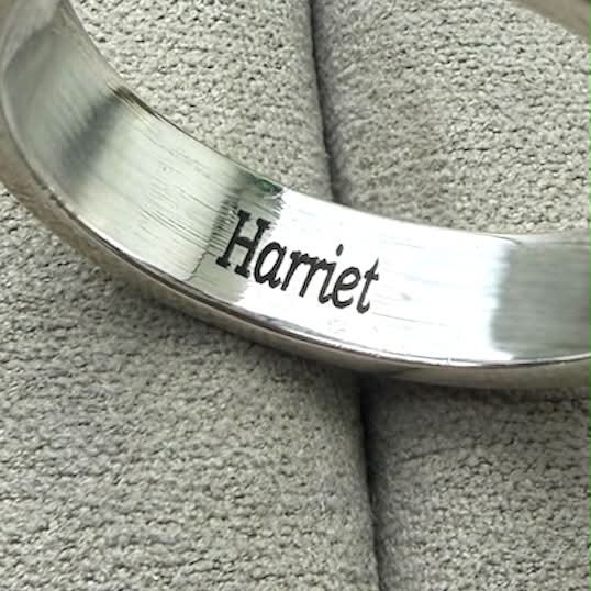 Engraving Service - Leather Bracelet Beads