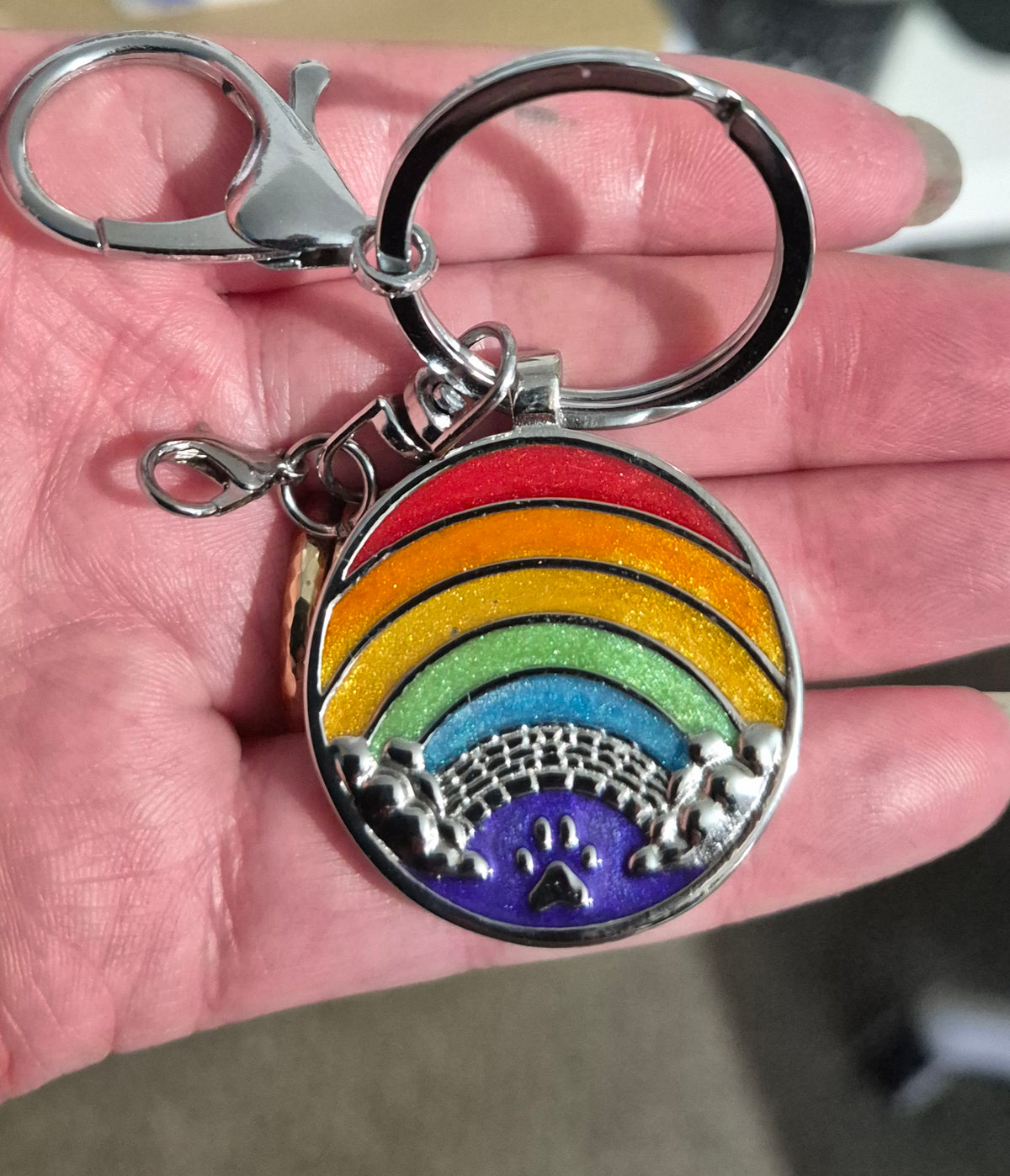 **SECONDS** Please read - Rainbow Bridge Keyring