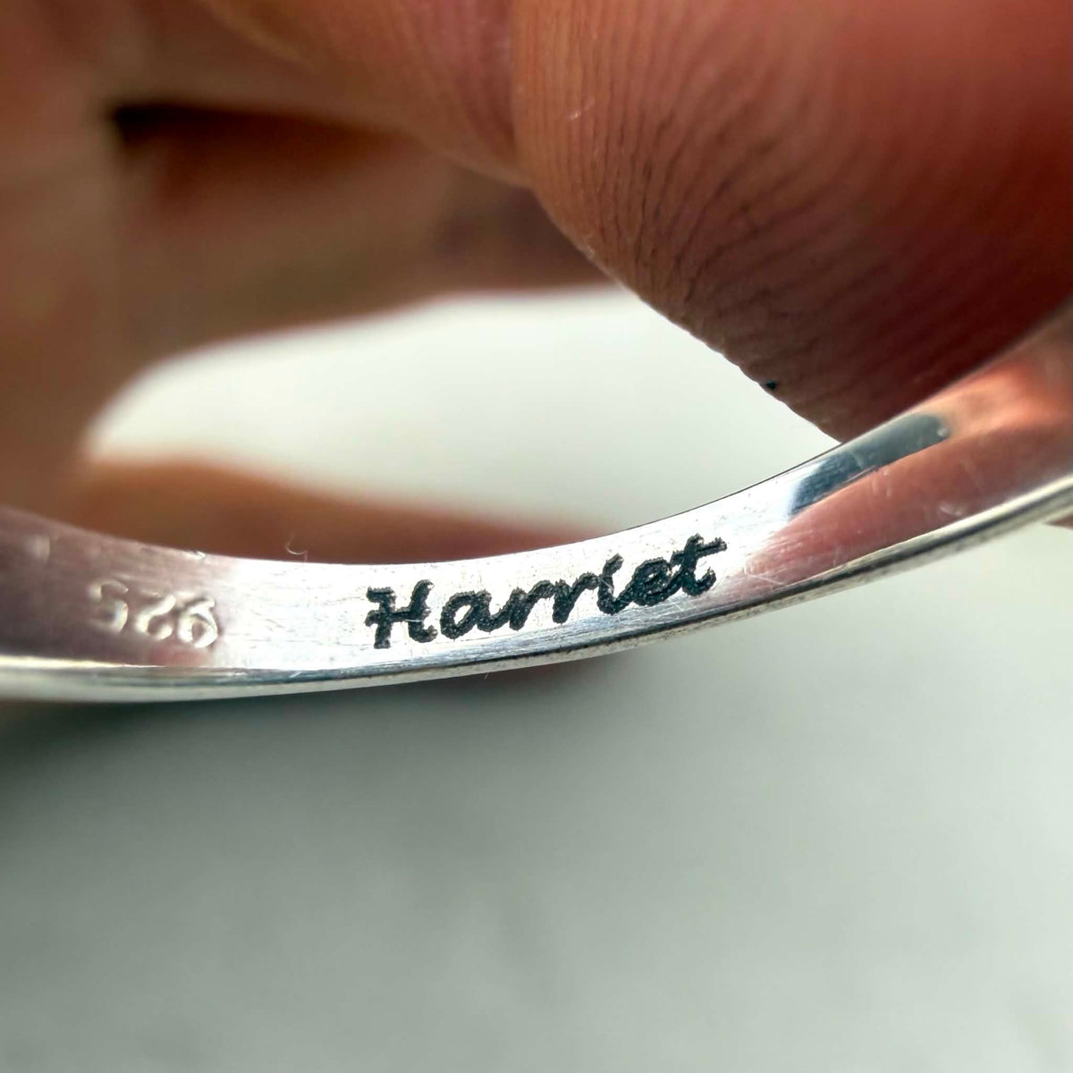 Engraving Service - Leather Bracelet Beads