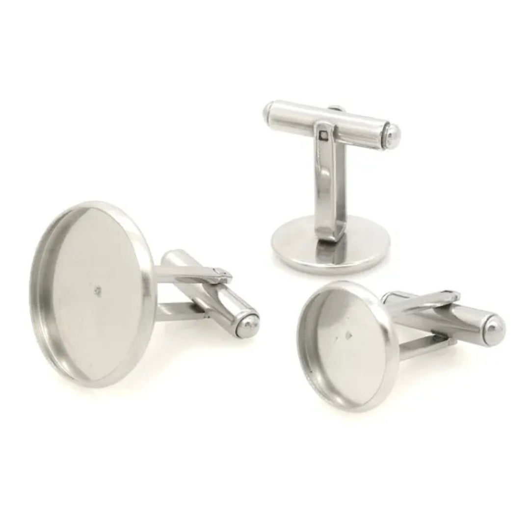 CUFFLINKS - Stainless Steel