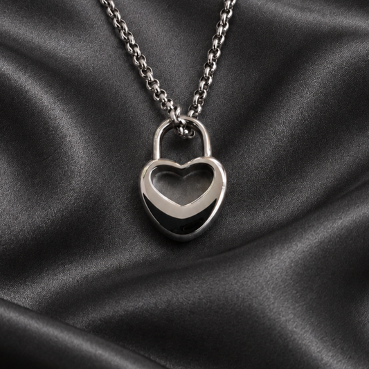 Heart Padlock Necklace