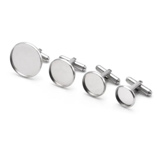 CUFFLINKS - Stainless Steel