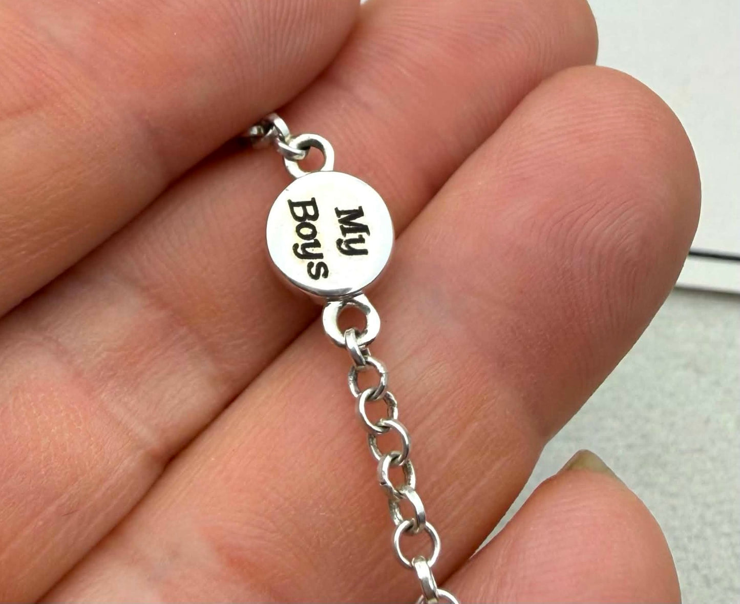 Engraving Service - Leather Bracelet Beads